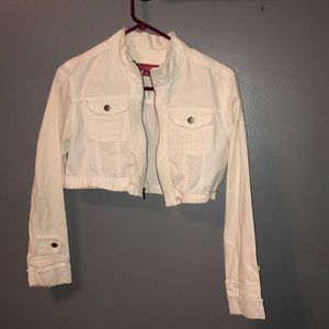 White Jean Jacket